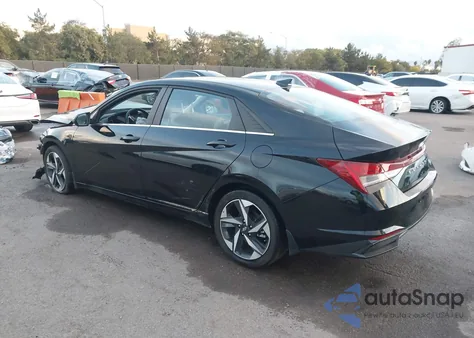 2023 Hyundai Elantra Hybrid Limited z USA, uszkodzony, nr VIN KMHLN4AJ6PU038246